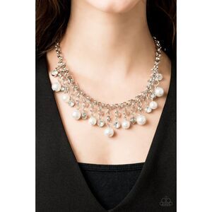 Heir-Headed White Necklace (375)